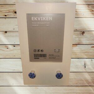 Wall Mounted PICTURE PHOTO FRAME with Ceramic Knobs Hooks - White - IKEA 2014